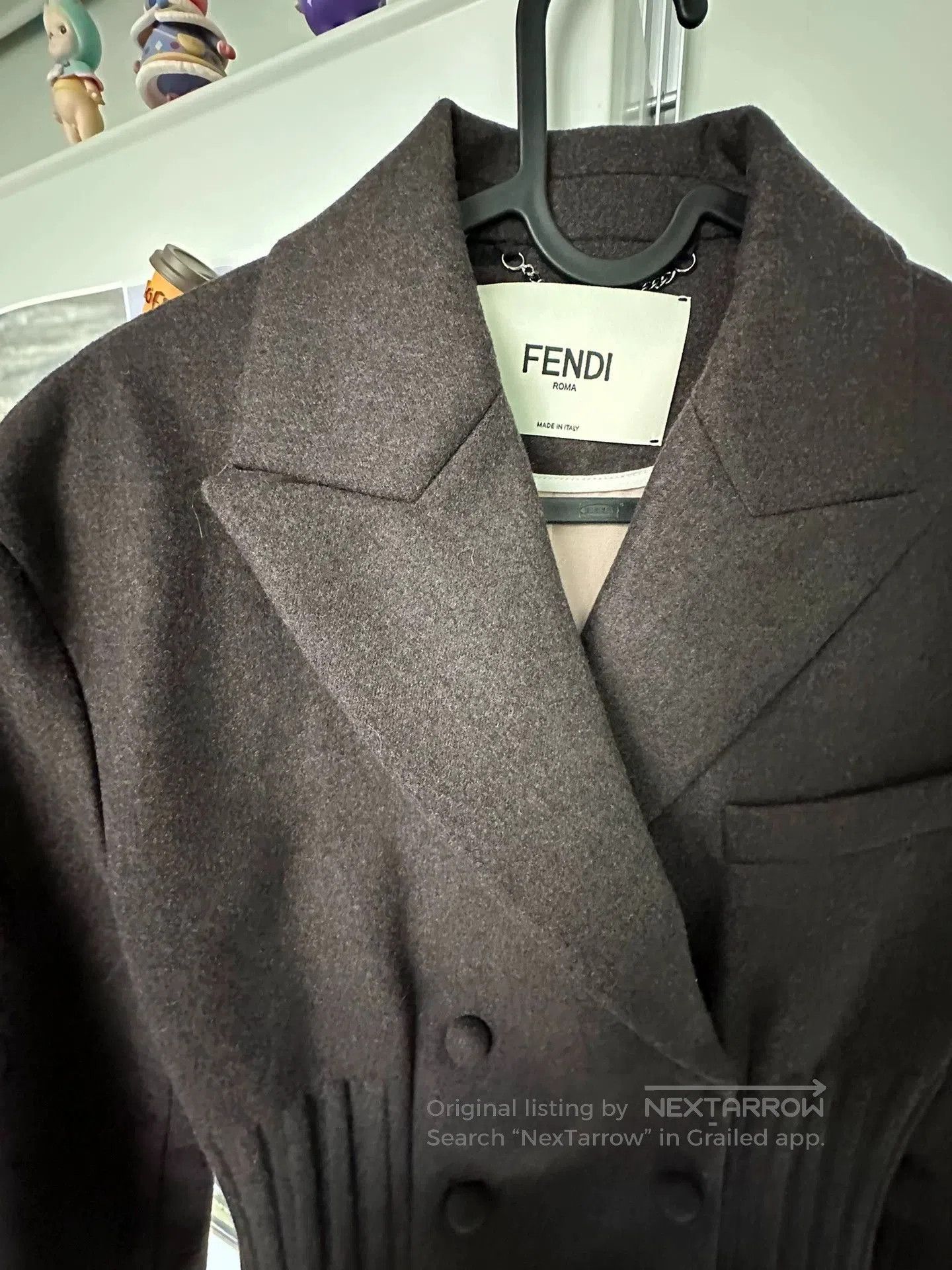Fendi fendi women's wool coat size 36. Size US XS / EU 42 / 0 - 5 Thumbnail