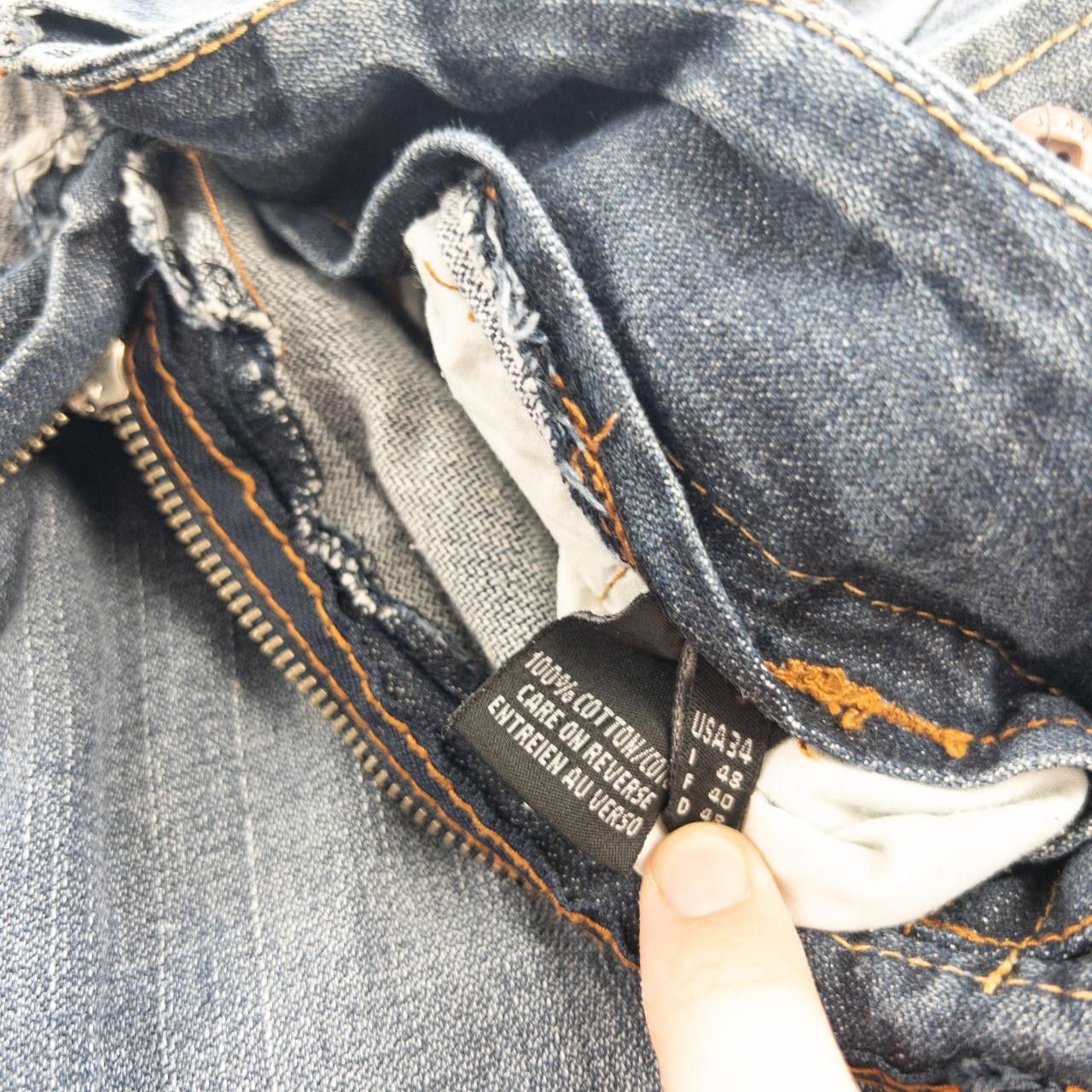 Marithe + Francois Girbaud Vintage Marithe Francois Girbaud Adjustable Jeans Size W34 Size US 34 / EU 50 - 5 Thumbnail