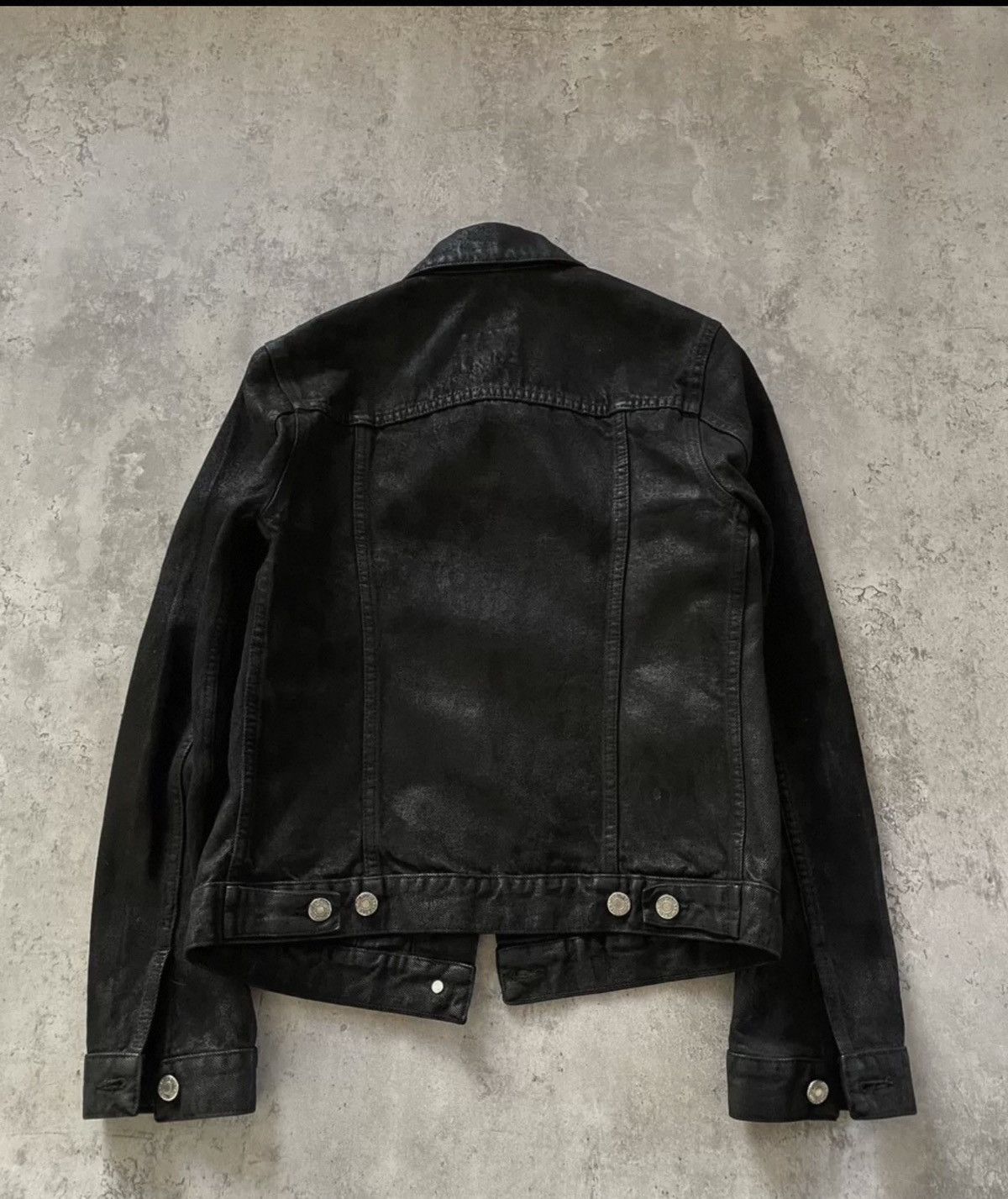 Helmut Lang 99ss Wax Denim Jacket