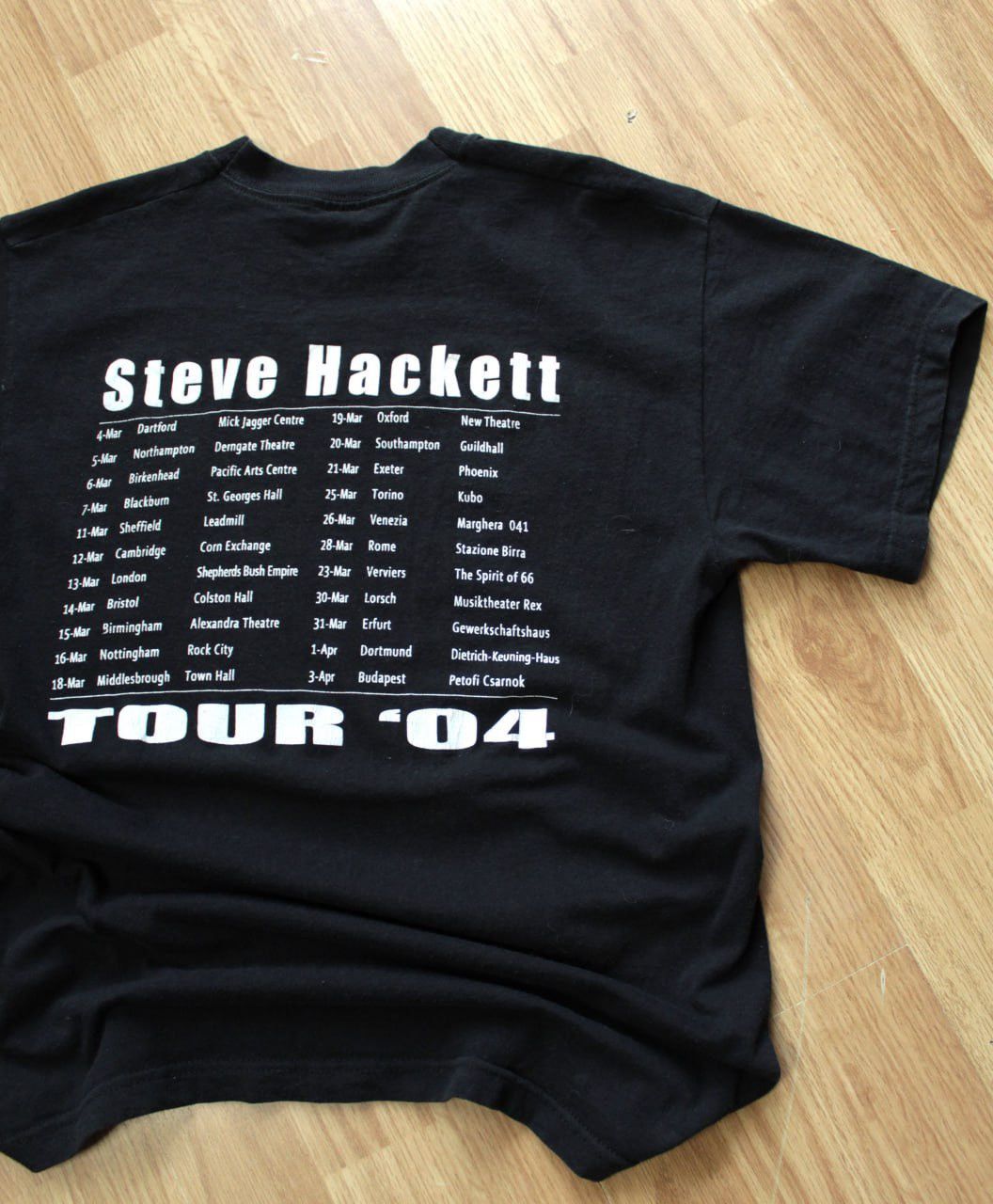 Band Tees 🔥 Steve Hackett Metamorpheus Album 2004 Vintage Tour T Shirt Size US S / EU 44-46 / 1 - 4 Thumbnail