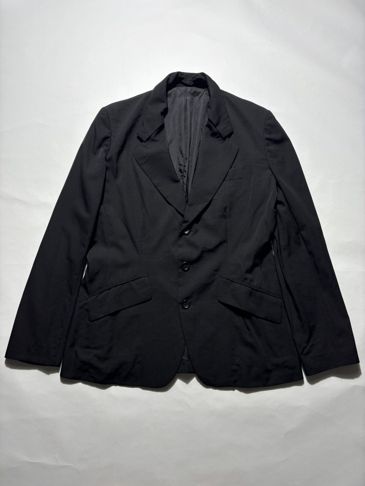 Y's Y’S YOHJI YAMAMOTO DETACHABLE COLLAR BLAZER Size 40S - 1 Thumbnail
