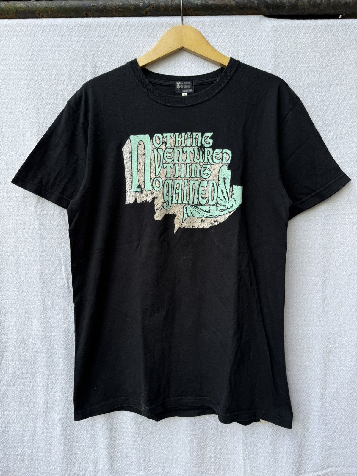Japanese Brand Takeo kikuchi poem tee Size US L / EU 52-54 / 3 - 1 Thumbnail