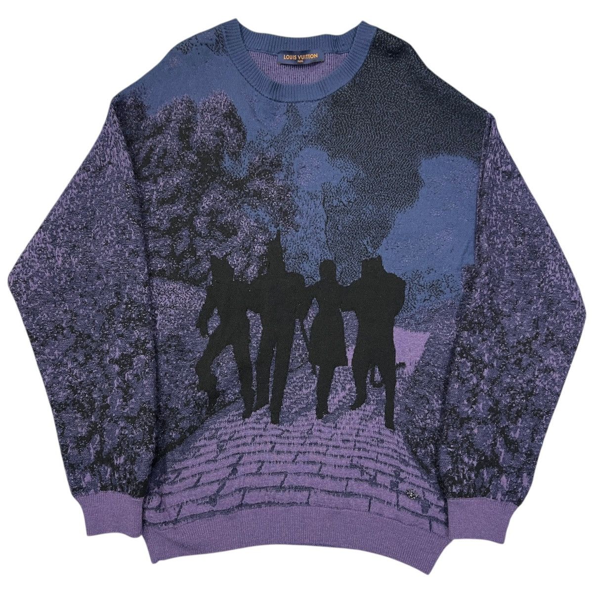 Louis Vuitton LOUIS VUITTON 2019SS Virgil Abloh Wizard Of OZ Knit Sweater Size US M / EU 48-50 / 2 - 1 Thumbnail