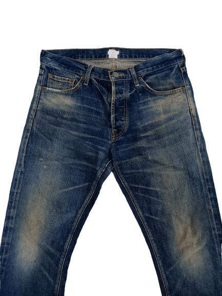 Vintage Vintage MYNT Denim Selvedge Distressed Jeans Made in Usa Size US 32 / EU 48 - 3 Thumbnail
