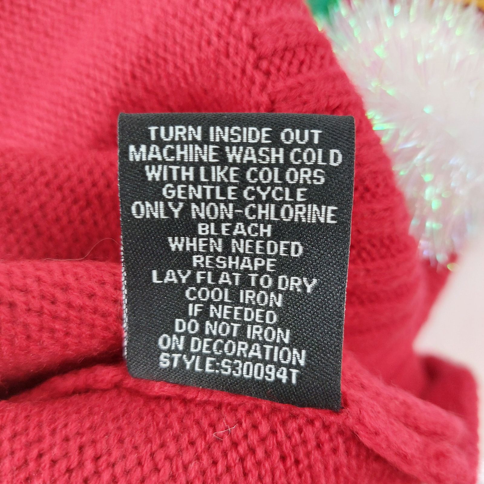 Other 33 Degree Ugly Christmas Sweater Cool Reindeer Ornaments M Size M / US 6-8 / IT 42-44 - 4 Thumbnail