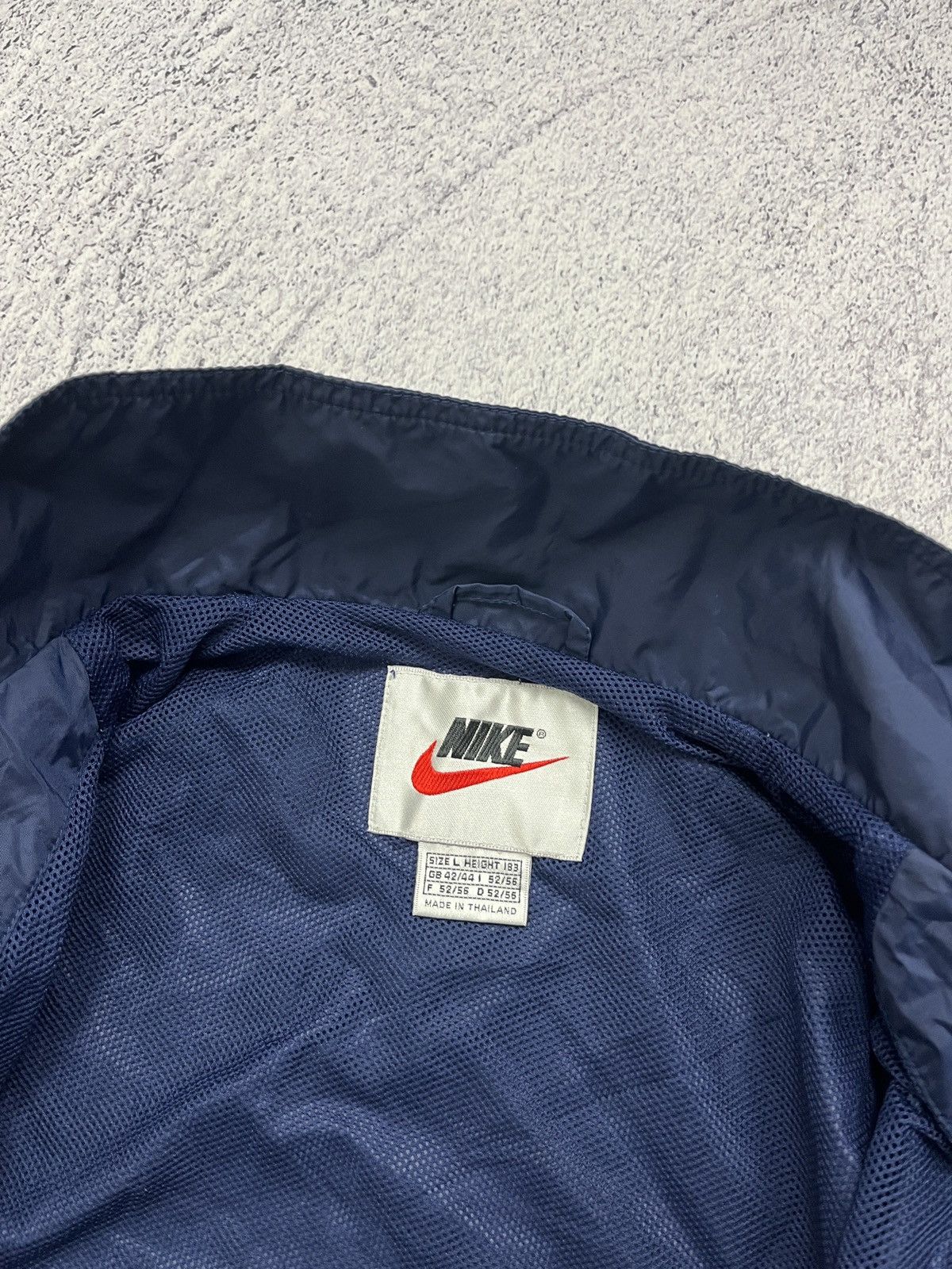 Nike × Vintage Rare🔥 Nike Glasgow Rangers Vintage Windbreaker Jacket 90’s Size US L / EU 52-54 / 3 - 9 Thumbnail