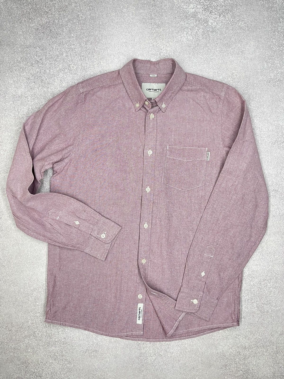 Carhartt × Carhartt Wip Mens Carhartt Rogers Shirt Pink Size M Size US M / EU 48-50 / 2 - 2 Thumbnail