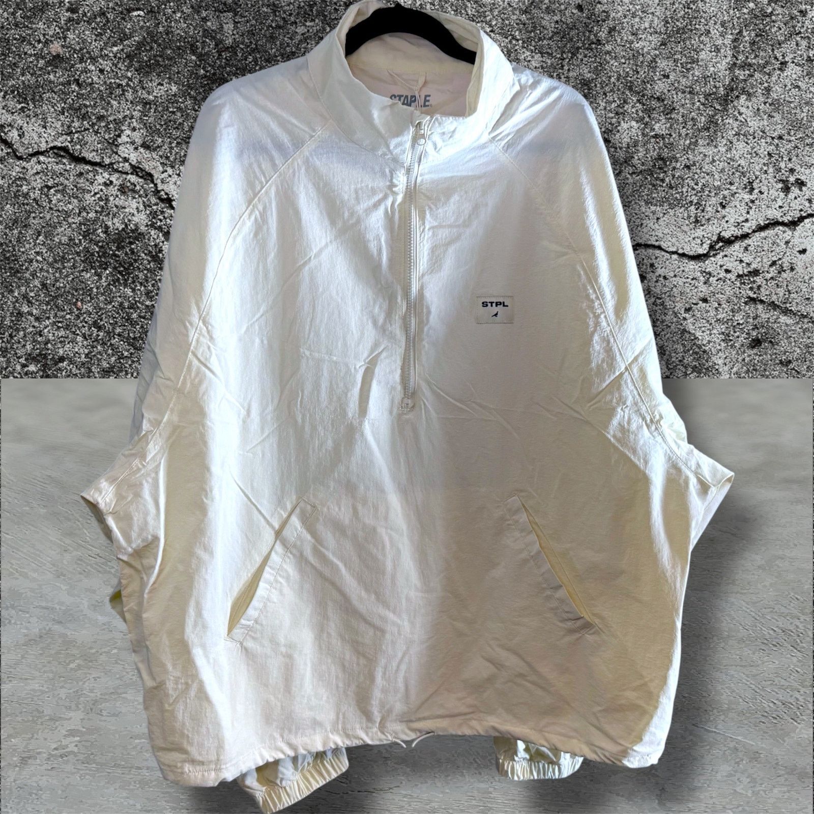 Staple •NWT• Staple Pigeon Jacket Windbreaker Jacket in Bone • 2XL Size US XXL / EU 58 / 5 - 2 Thumbnail