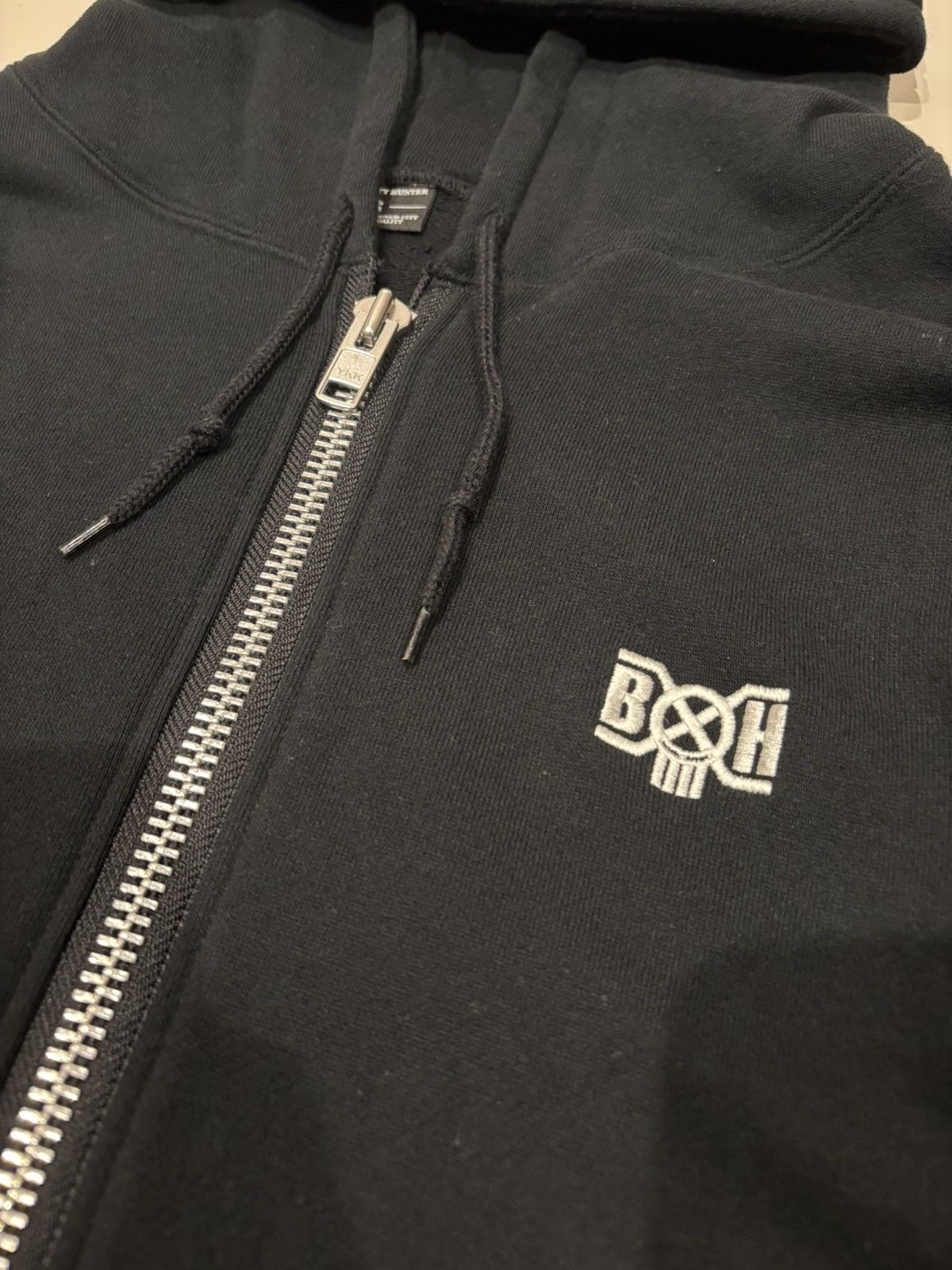 Bounty Hunter Bounty x Hunter BXH YKK Jumbo Zip Hoodie Black Size US S / EU 44-46 / 1 - 5 Thumbnail