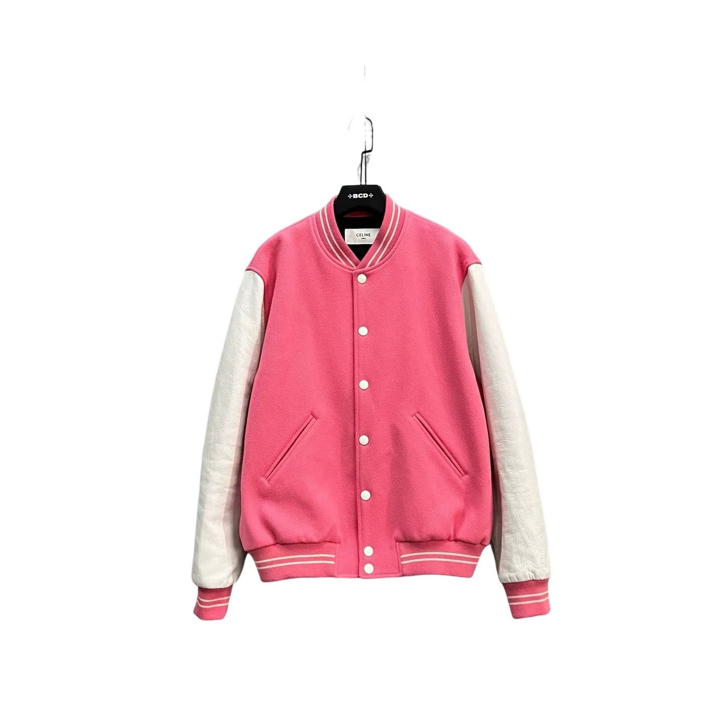 Celine Celine Flamingo Tensions Varsity Jacket Size 50 Size US M / EU 48-50 / 2 - 1 Thumbnail