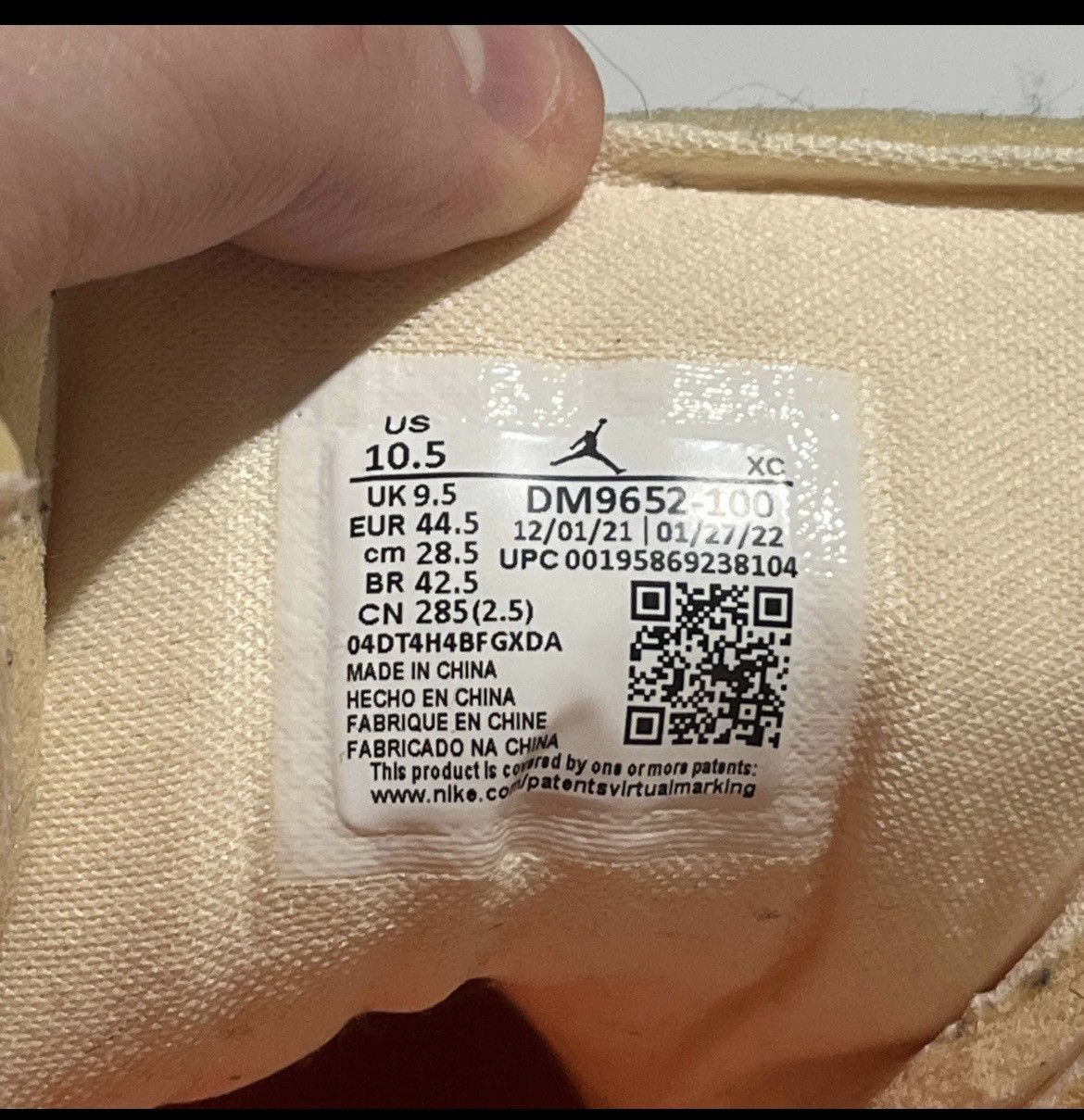Nike Nike Jordan 1 Mid SE Inside Out Size US 10.5 / EU 43-44 - 6 Thumbnail