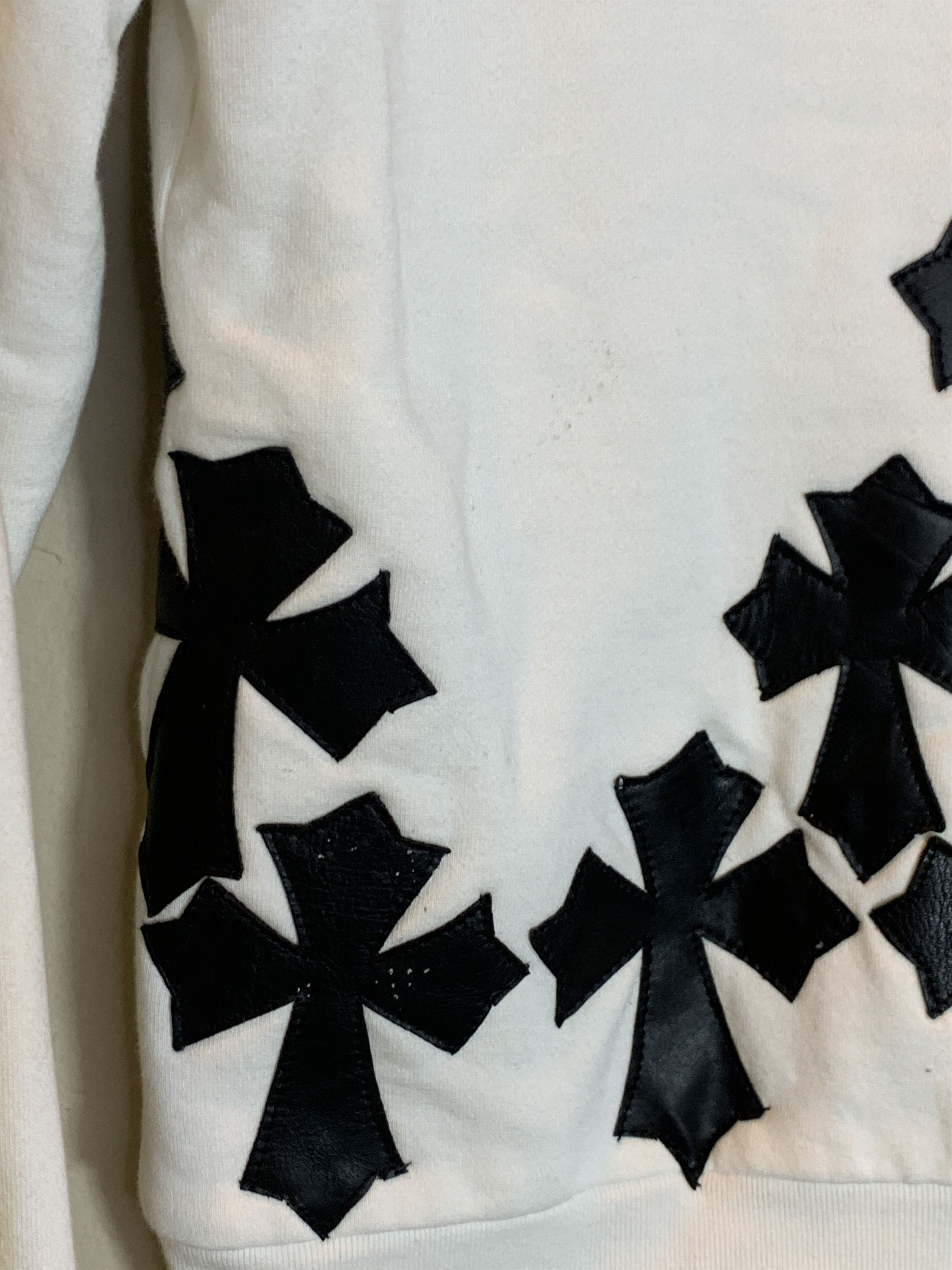 A&G Rock *RARE* Vintage A&G Rock Amal Guessous Crosses Thermal Hoodie Size M / US 6-8 / IT 42-44 - 11 Thumbnail