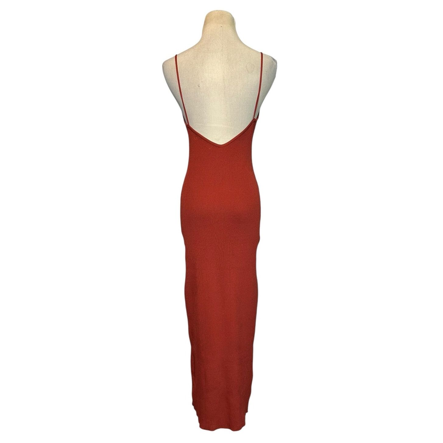 REVOLVE ALL THE WAYS burnt orange strappy midi dress size Medium Size M / US 6-8 / IT 42-44 - 2 Thumbnail
