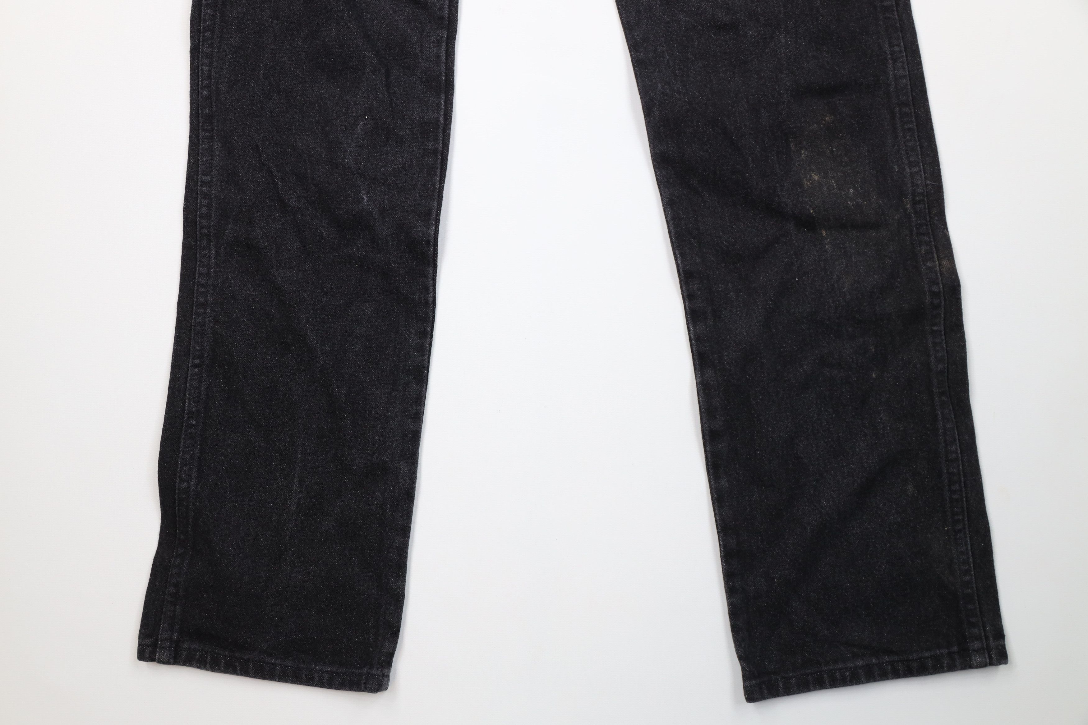Wrangler Vintage 80s 90s Wrangler Straight Leg Jeans Black USA Size US 28 / EU 44 - 4 Thumbnail