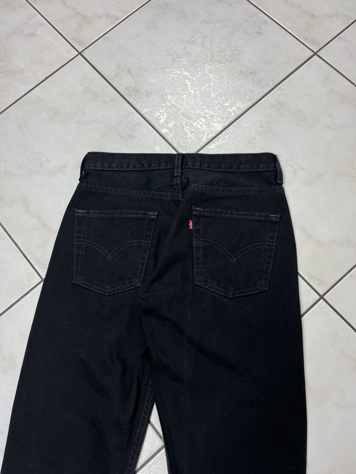 Levi's × Levi's Vintage Clothing × Vintage Vintage 90s Levi’s full black denim jeans pants Size US 30 / EU 46 - 9 Thumbnail