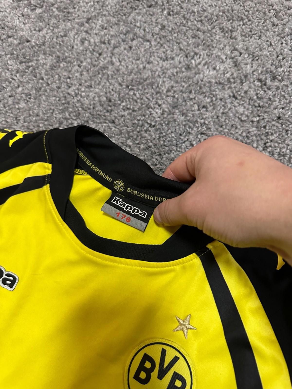 Kappa BORUSSIA DORTMUND 2009/10 FOOTBALL SOCCER SHIRT JERSEY LUCAS Size US XS / EU 42 / 0 - 4 Thumbnail