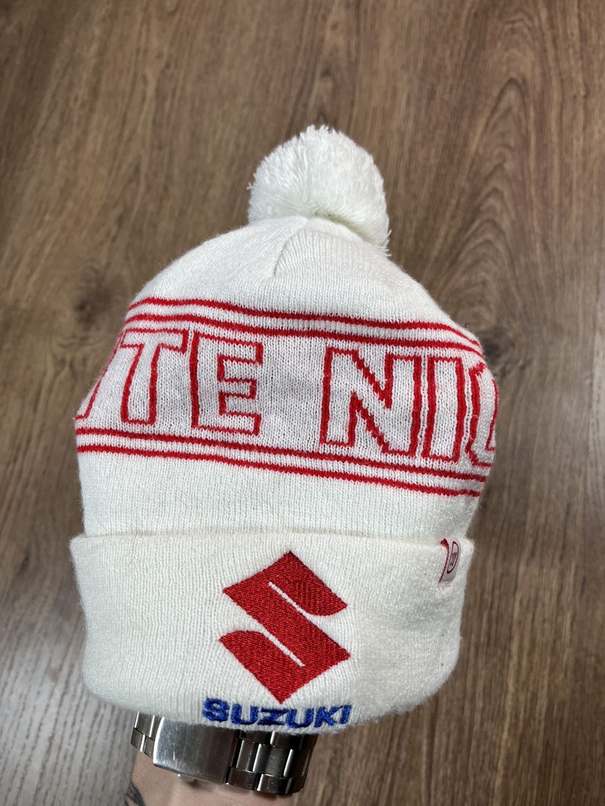 Red Bull Red Bull Suzuki Salzburg Soccer Club Winter Hat Size ONE SIZE - 4 Thumbnail