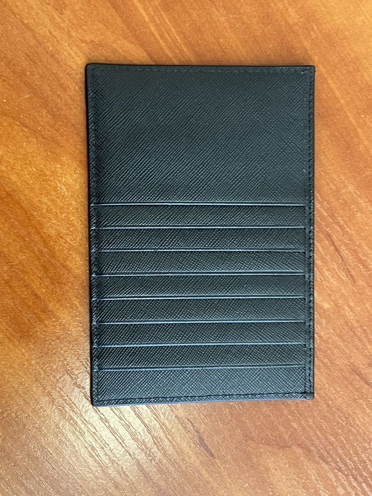 Prada Prada Saffiano Leather Cars Holder Wallet Size ONE SIZE - 2 Thumbnail