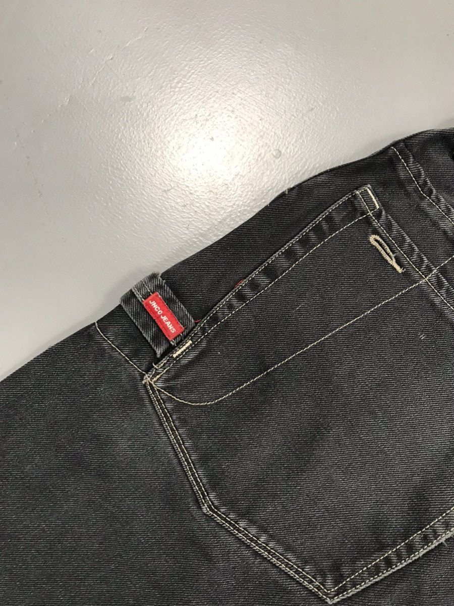 JNCO × Southpole × Vintage Vintage Jnco 90s crown embroidered denim Size US 29 - 12 Thumbnail