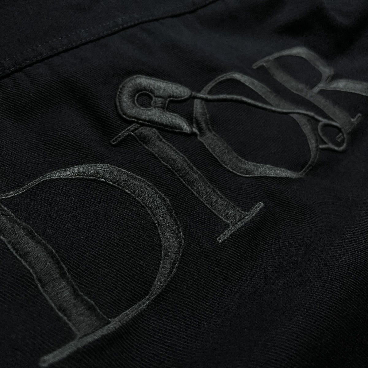 Dior Dior Judy Blame Pin Logo Denim Knitted Sleeves Jacket Size US S / EU 44-46 / 1 - 9 Thumbnail