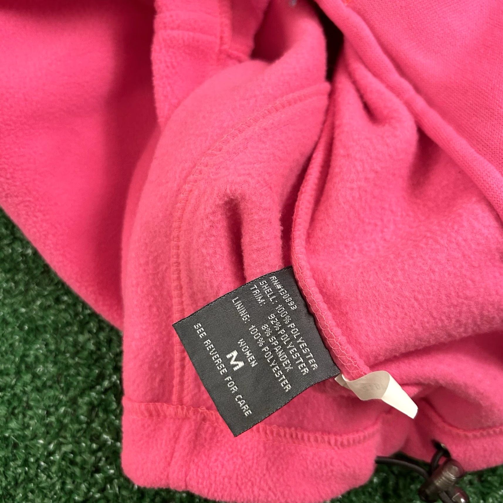 New Balance New Balance Sweatshirt Womens Medium Pink Full Zip Fleece Outdoor Comfy Size M / US 6-8 / IT 42-44 - 5 Thumbnail