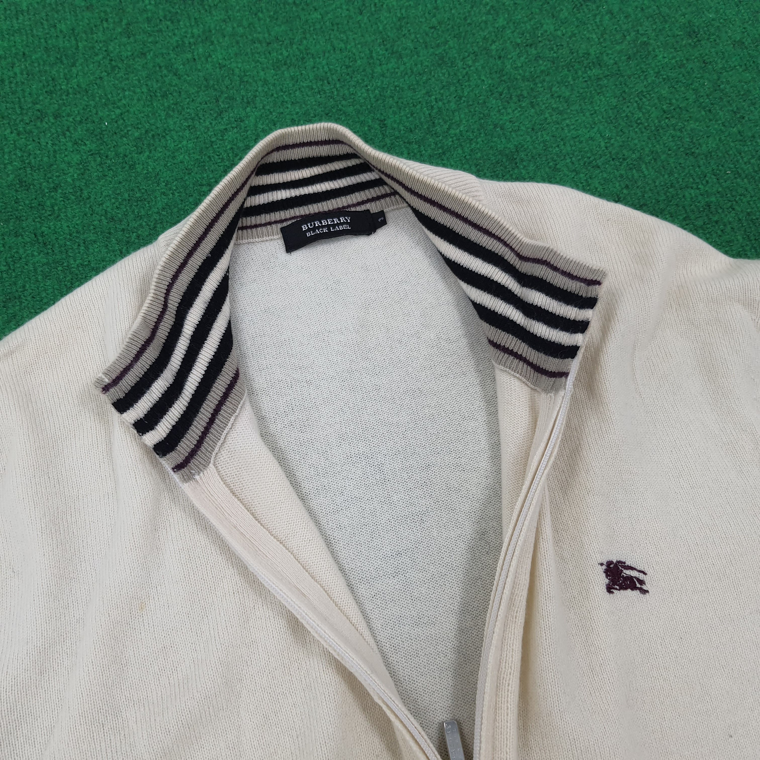 Burberry × Vintage Vintage Burberry Black Label Zipper Sweatshirt Size US S / EU 44-46 / 1 - 4 Thumbnail