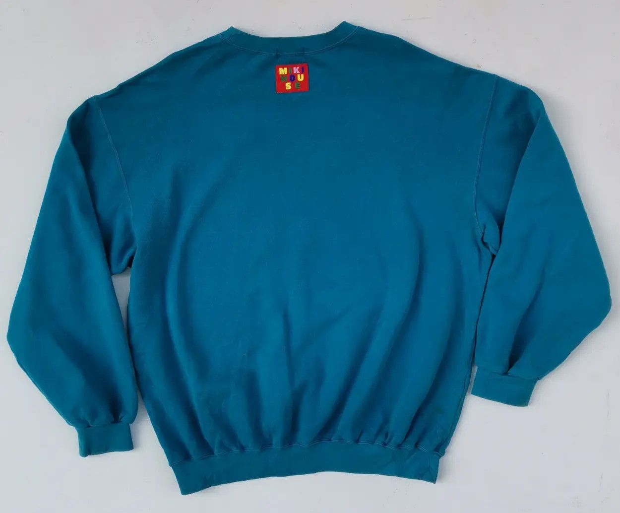 Japanese Brand Vintage!!! Miki House Big Logo Sweatshirt Size US L / EU 52-54 / 3 - 2 Thumbnail