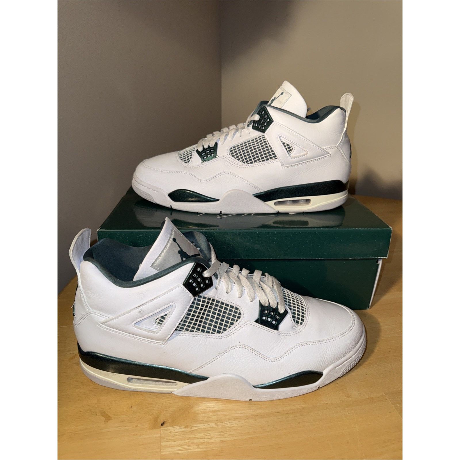 Nike Size 14 - Air Jordan 4 Retro Oxidized Green OG BOX Size US 14 / EU 47 - 1 Thumbnail
