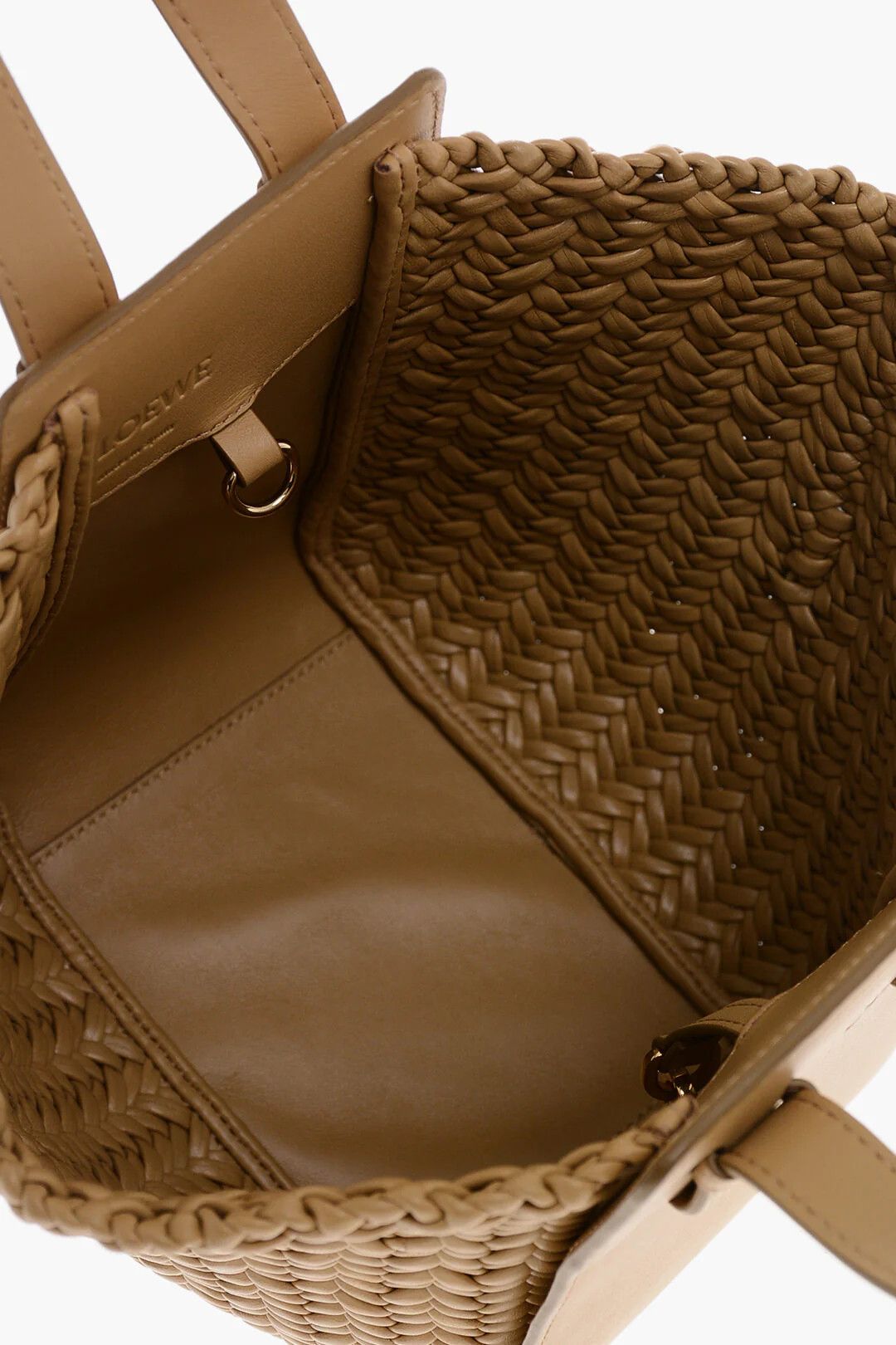 Loewe og1mm0426 Size: OS / Woven Leather Mini Bag in Brown Size ONE SIZE - 5 Thumbnail
