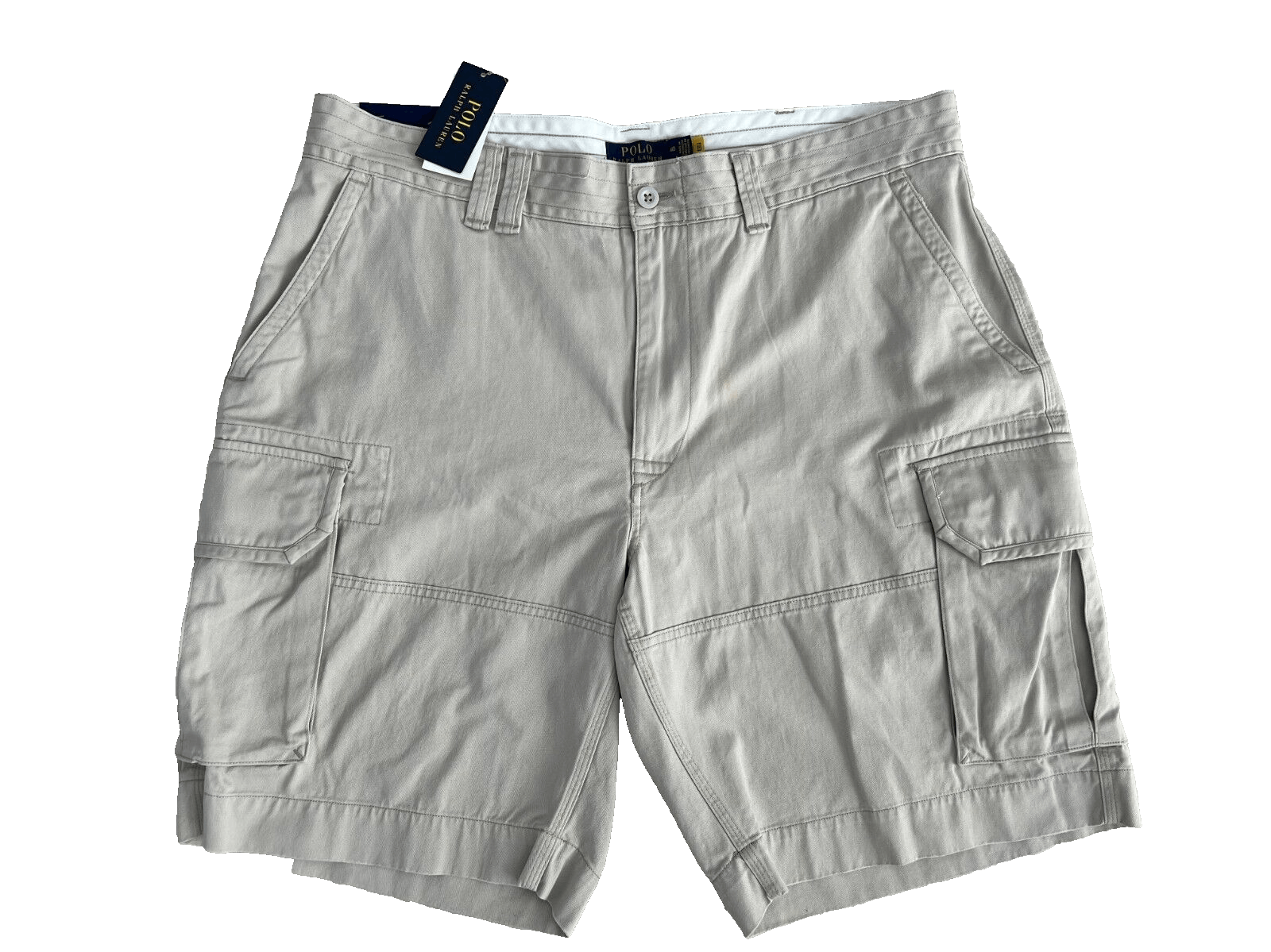 Polo Ralph Lauren Polo Ralph Lauren Classic Fit Gellar Cargo Shorts Stone 40 Size US 40 / EU 56 - 2 Thumbnail