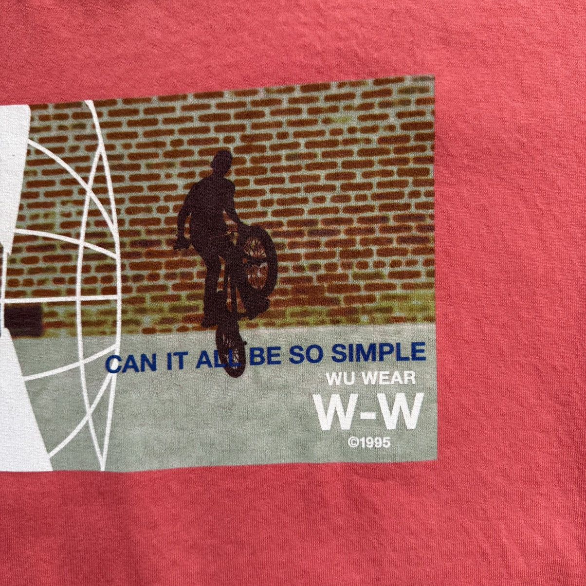 Wu-Tang Clan Vintage 1995 Wu-Wear So Simple T-Shirt Size US M / EU 48-50 / 2 - 5 Thumbnail