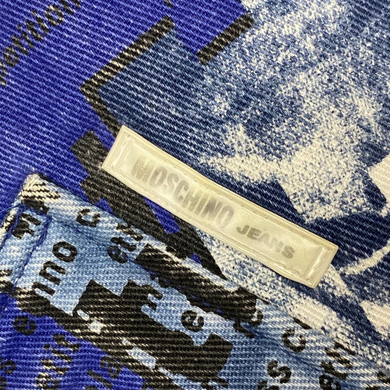 Moschino Moschino Jeans ‘99 Ethno Denim Jacket - IT54 (L/XL) Size US L / EU 52-54 / 3 - 6 Thumbnail