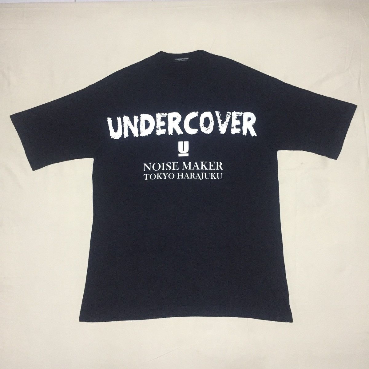 image of Jun Takahashi x Undercover Vintage Undercover Noise Marker Tokyo Harajuku T-Shirts in Black (Size X