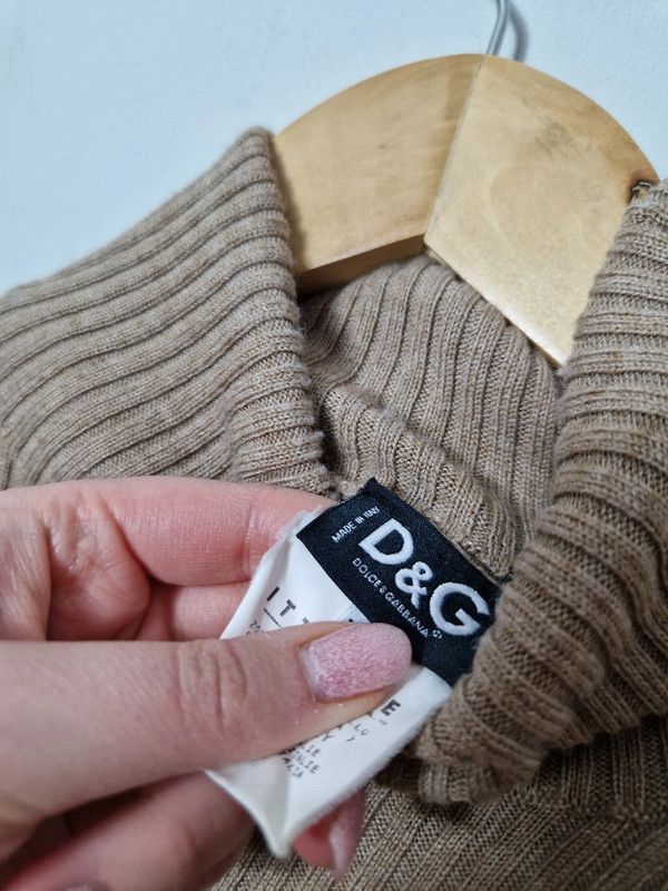 Dolce & Gabbana Dolce & Gabbana vintage y2k wool turtleneck Size M / US 6-8 / IT 42-44 - 6 Thumbnail