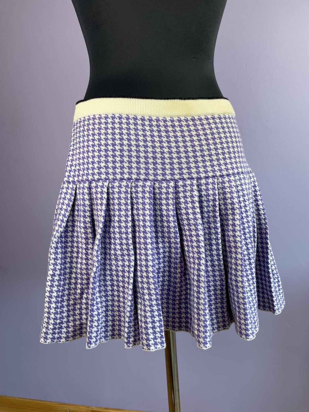 Miu Miu Miu Miu Mini Skirt Student School Girl Size 30" / US 8 / IT 44 - 1 Thumbnail