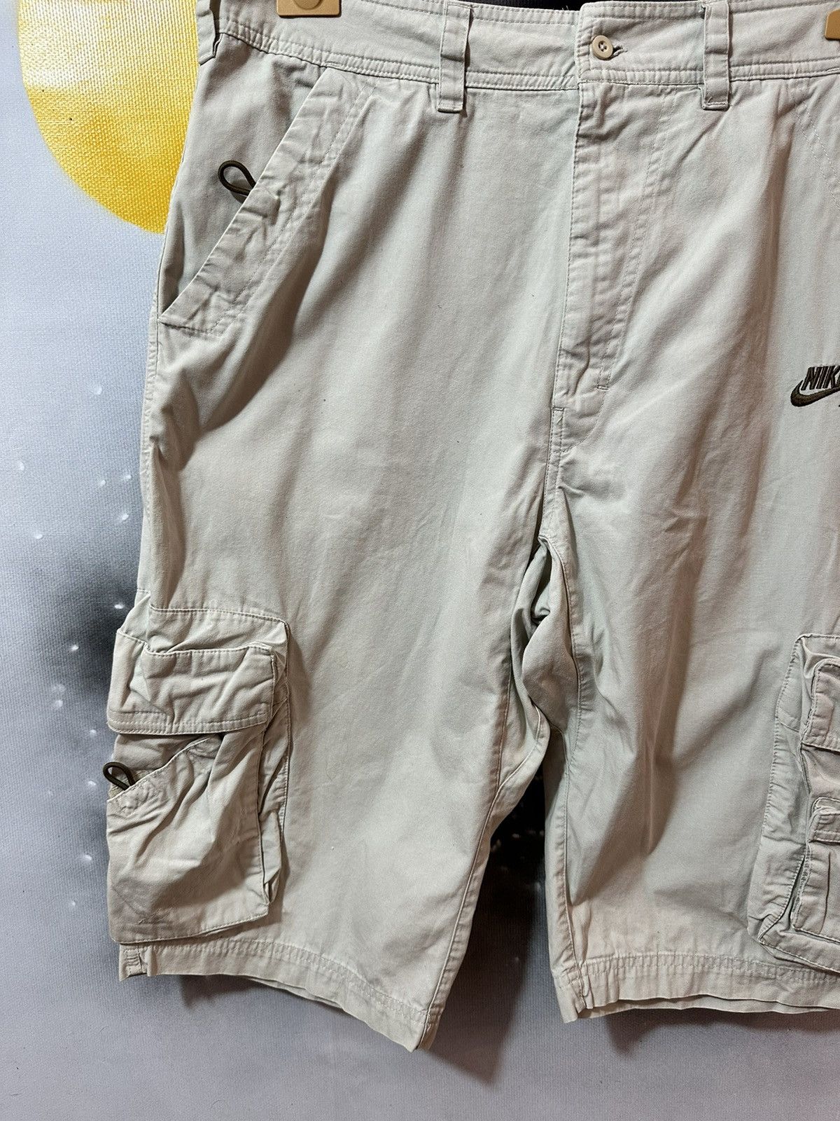 Nike × Vintage Vintage Nike Cargo Shorts Travis Style Y2K Size US 36 / EU 52 - 4 Thumbnail