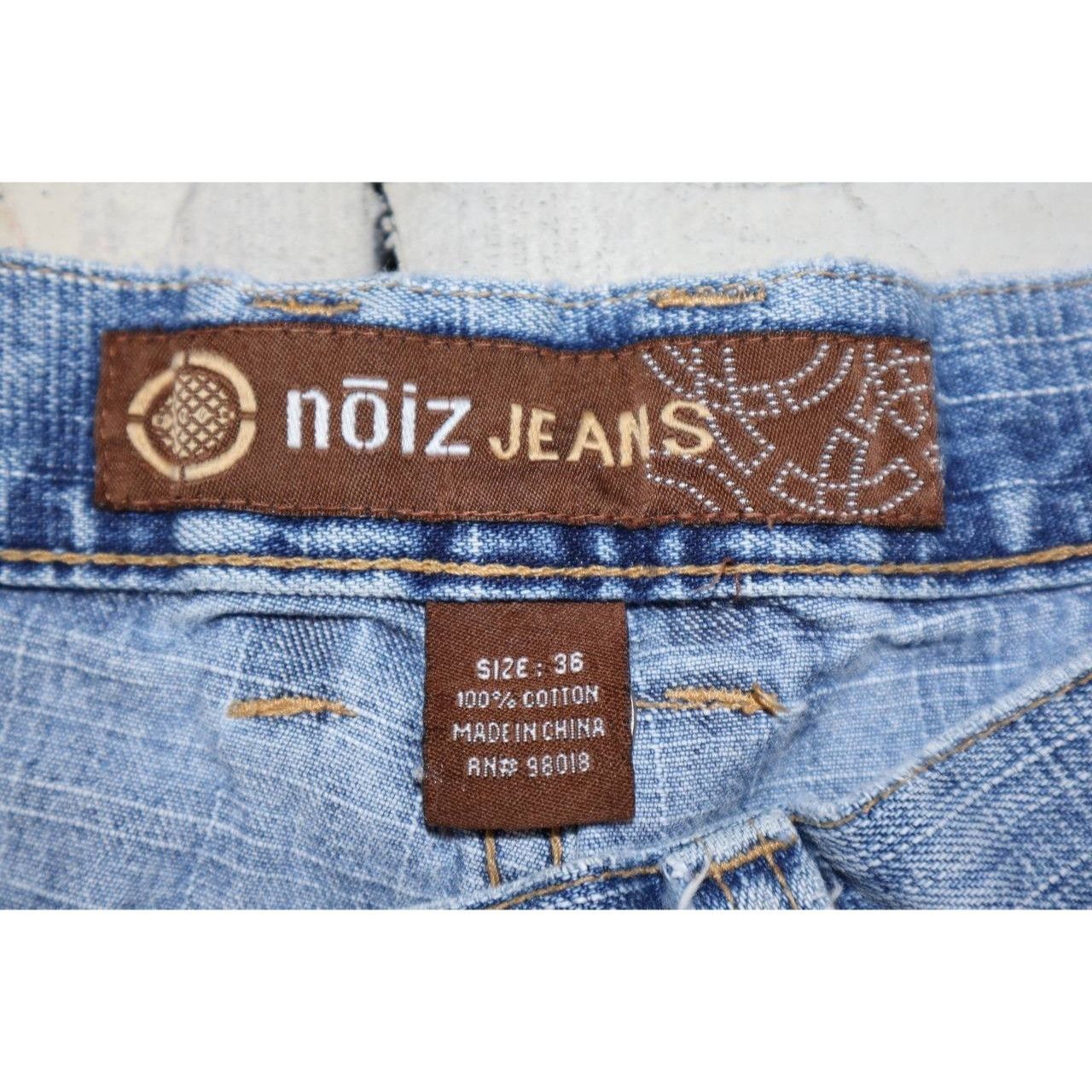 Vintage Y2K Noiz Jeans Baggy Denim Cargo Shorts - Men's 36 Hip Hop Size US 36 / EU 52 - 3 Thumbnail