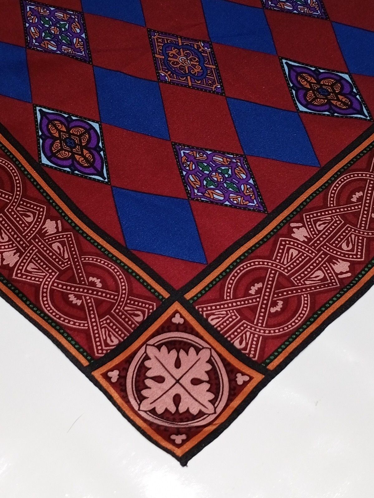 Jean Paul Gaultier JEAN-PAUL GAULTIER Paris France Signed Abstract Silk Scarf Size ONE SIZE - 4 Thumbnail