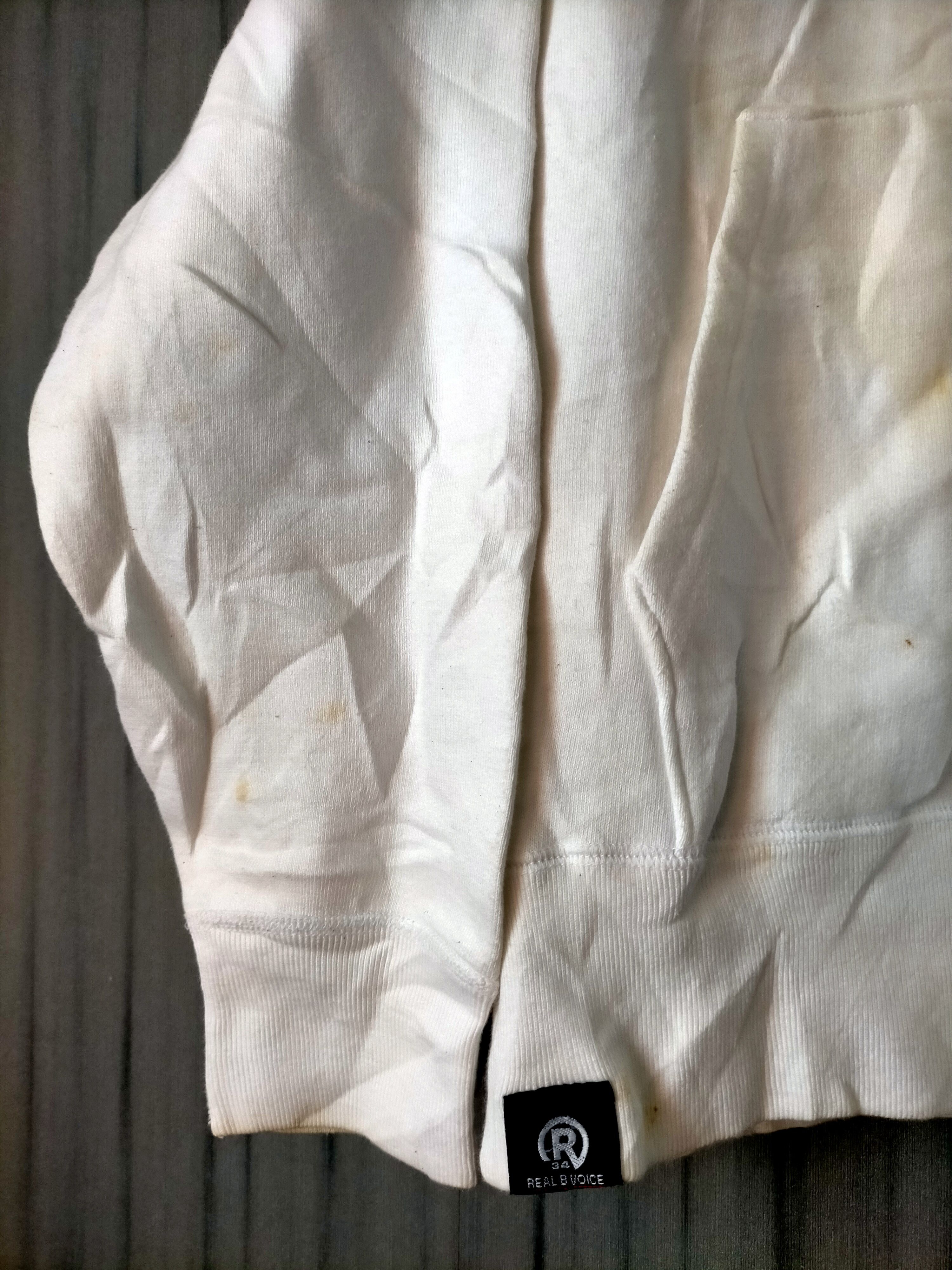 Japanese Brand Real Bvoice Sweatshirt Hoodie White Size S Size US S / EU 44-46 / 1 - 5 Thumbnail