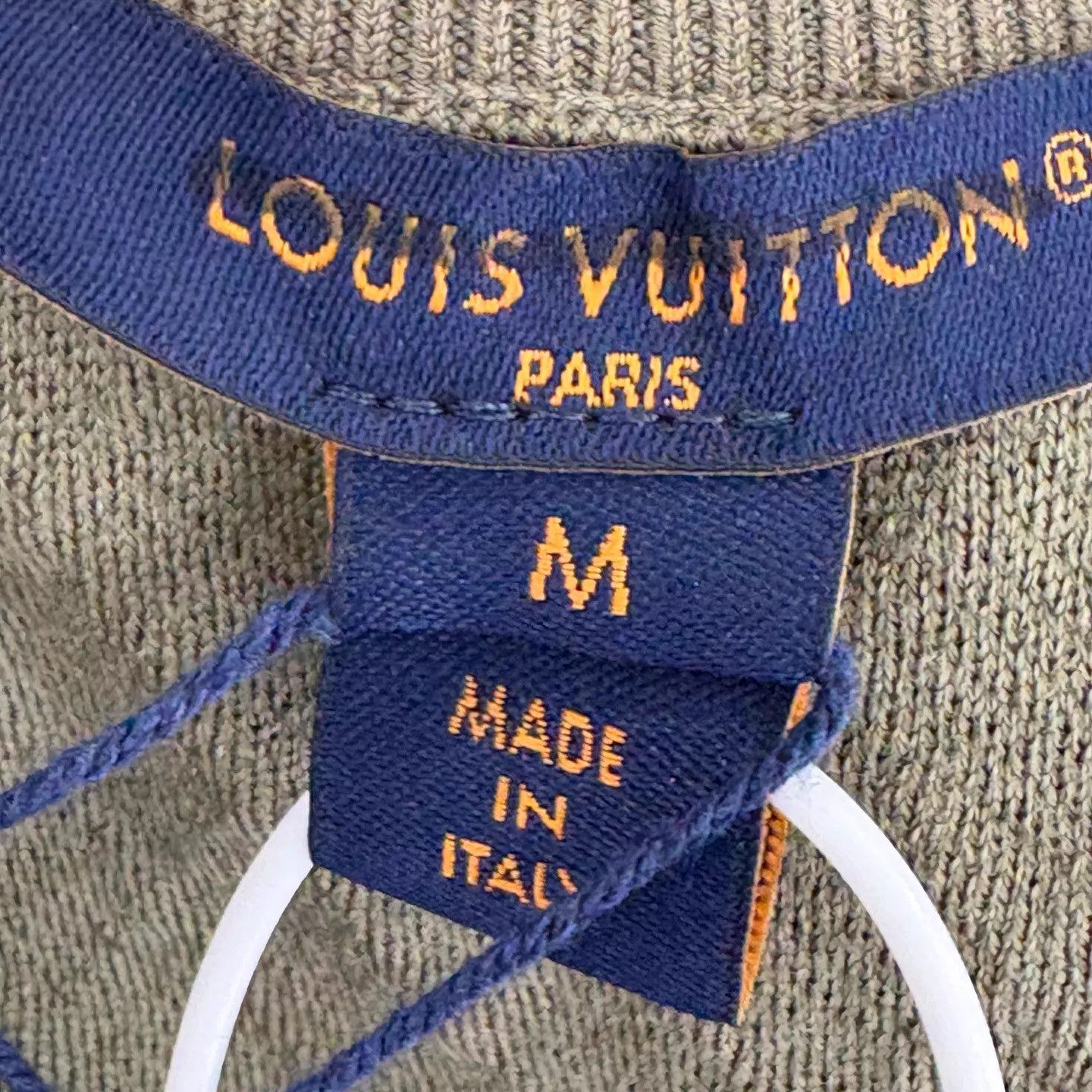 Louis Vuitton LV 24ss olive green sleeveless dress chain logo new Size M / US 6-8 / IT 42-44 - 3 Thumbnail