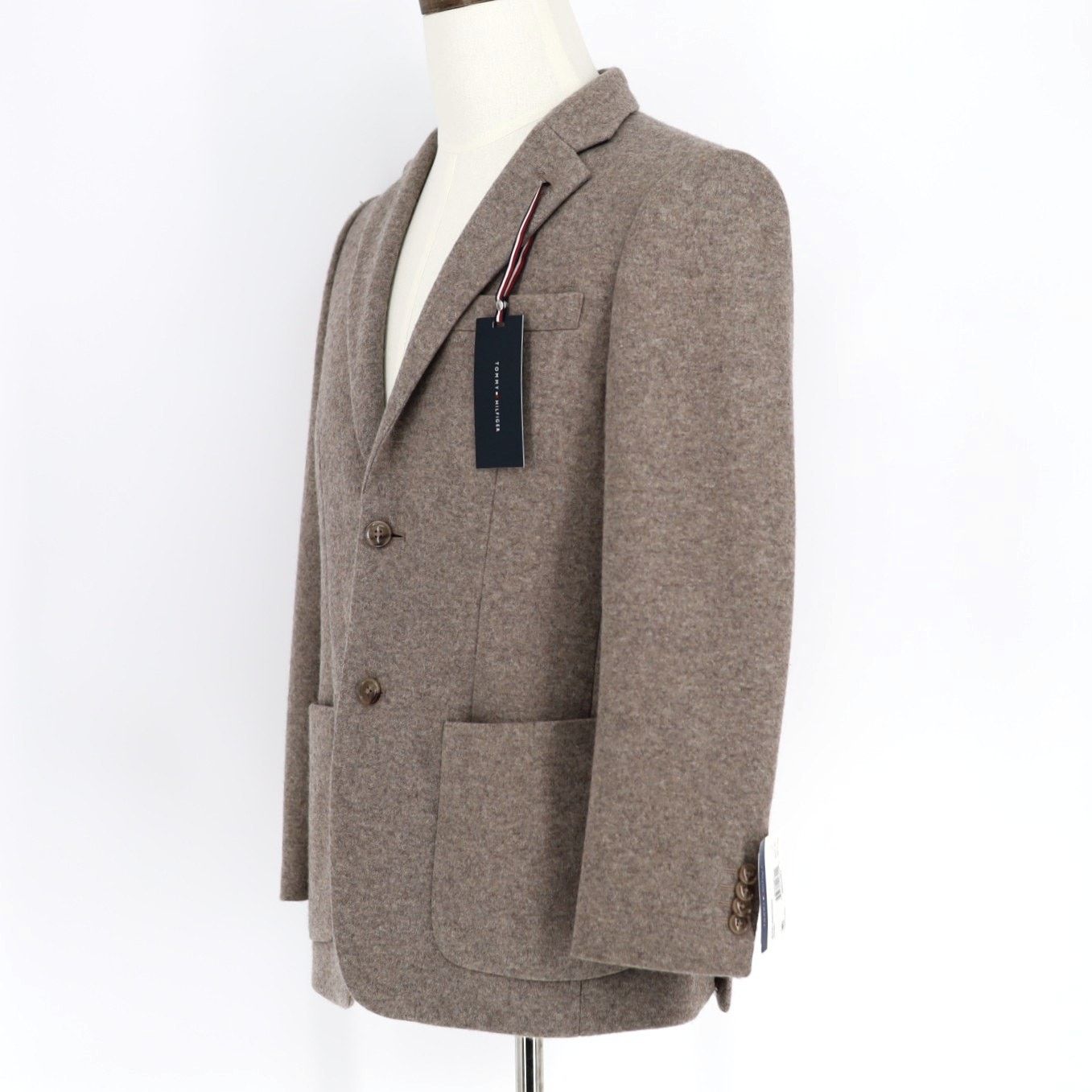 Tommy Hilfiger Tommy Hilfiger Men's Knit Wool Modern-Fit Sport Coat 36S Size 36S - 3 Thumbnail