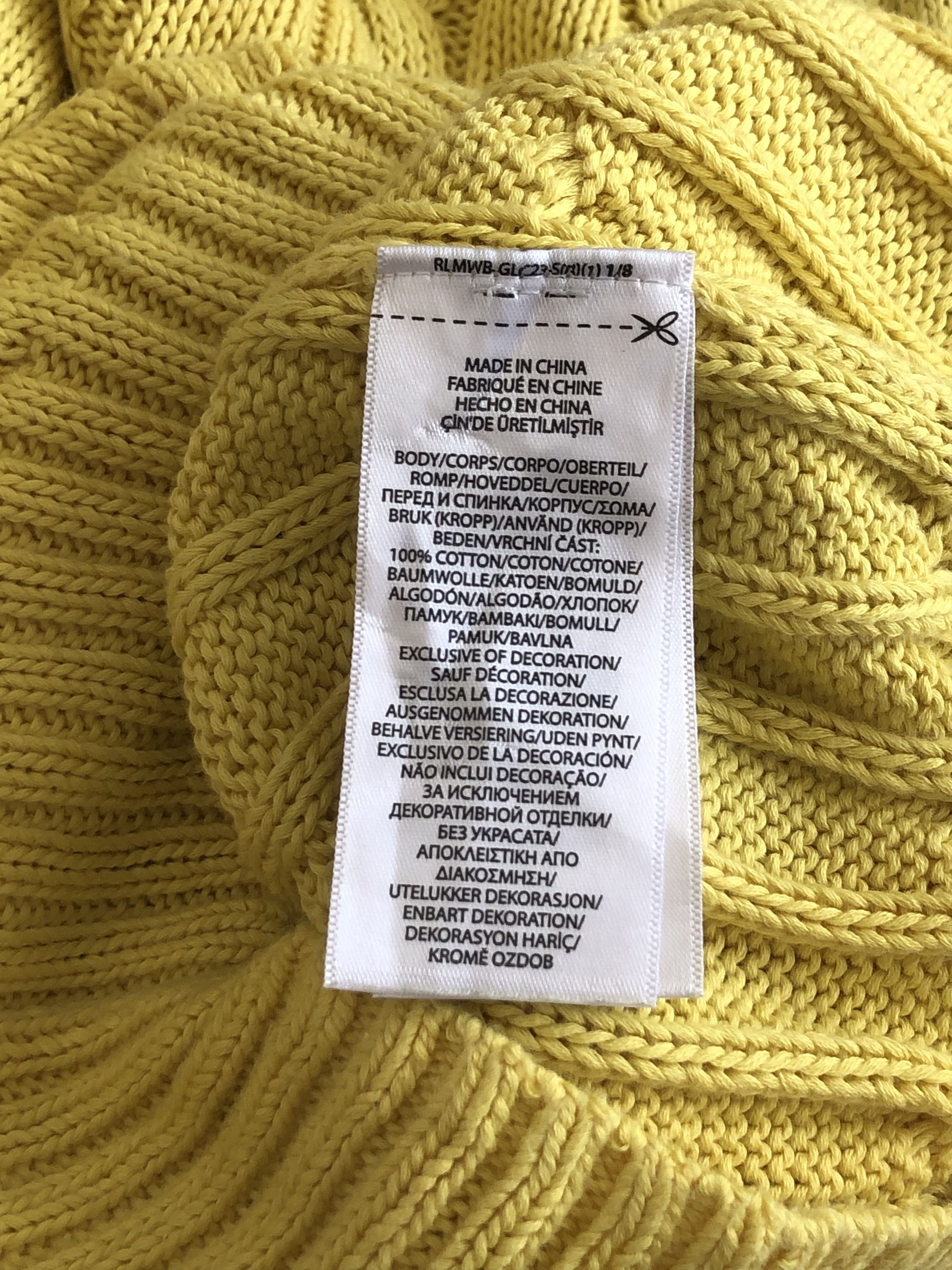 Polo Ralph Lauren CABLE-KNIT COTTON SHORT SLEEVES JUMPER Size XXS / US 00 / IT 34 - 11 Thumbnail