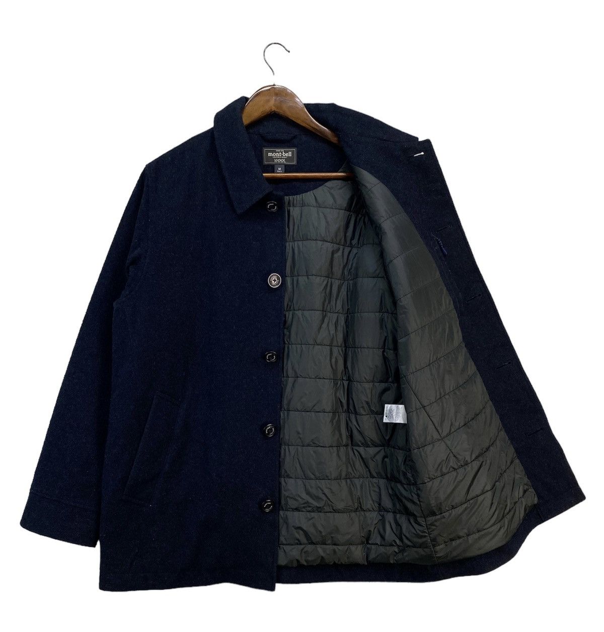 Montbell Vintage Montbell Wool Jacket Size US M / EU 48-50 / 2 - 1 Thumbnail