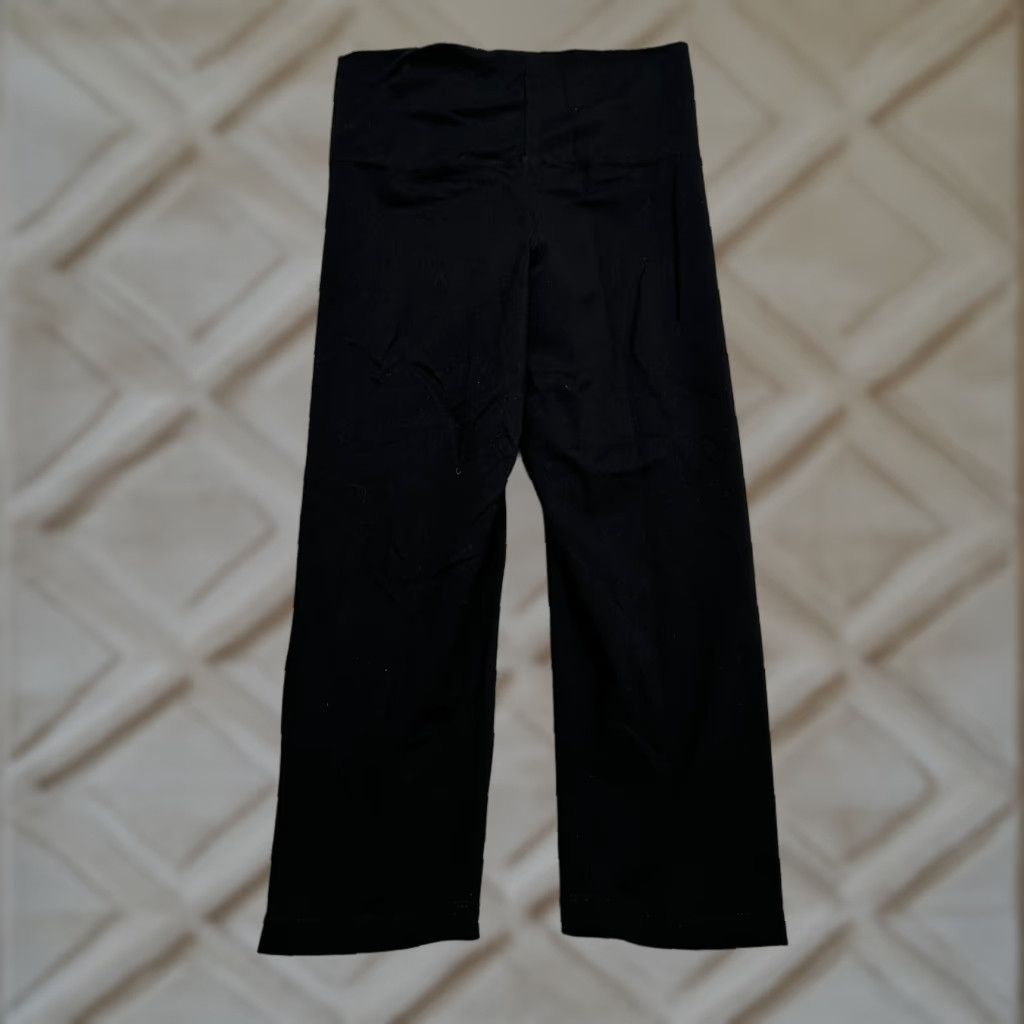 Vintage WEAR ME OUT Black Compression Pants M/L Womens Athletic Yoga Activewear Size 32" / US 10 / IT 46 - 1 Thumbnail