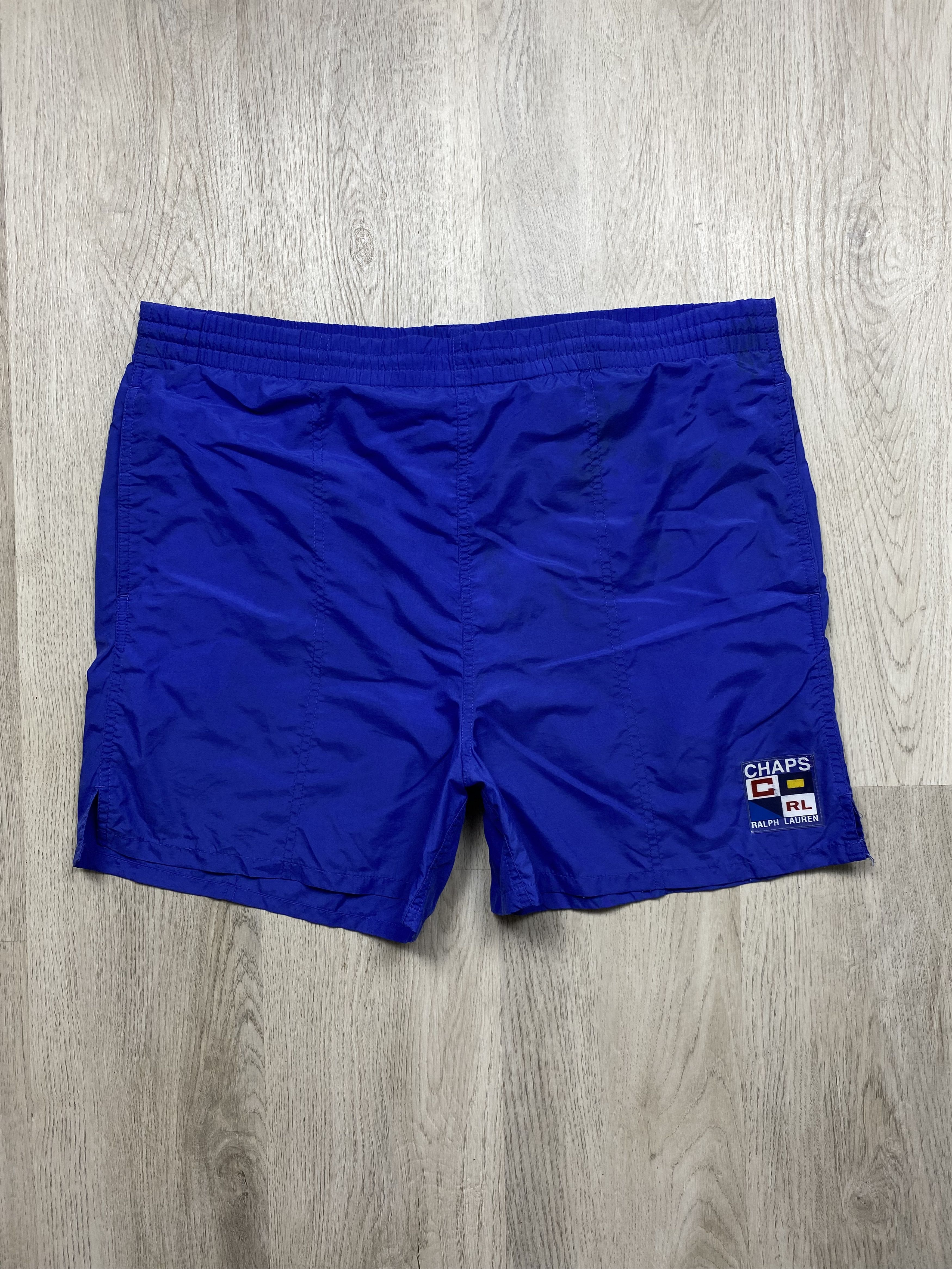 Chaps Ralph Lauren × Polo Ralph Lauren × Vintage Chaps Ralph Lauren 90s Vintage Nylon Shorts Size US 30 / EU 46 - 1 Thumbnail