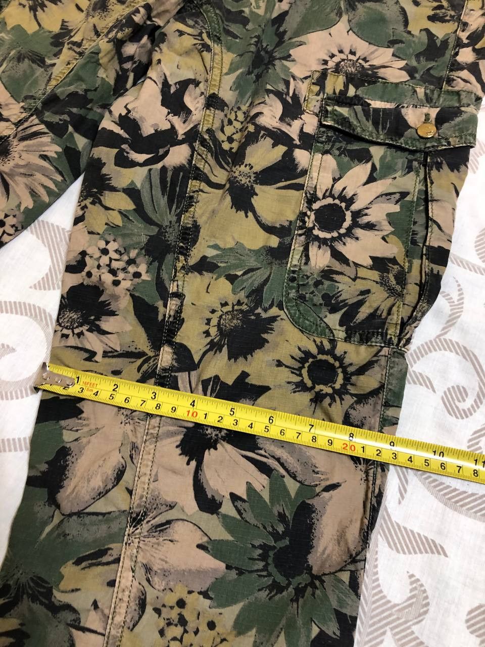 Miss Sixty Miss Sixty Floral Camo Cargo Pants Y2K Archive Size 33" - 3 Thumbnail