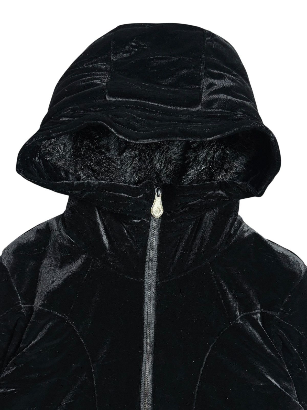 Obelisk Archive Obelisk - Vanta Black Velour Jacket Size US M / EU 48-50 / 2 - 7 Thumbnail