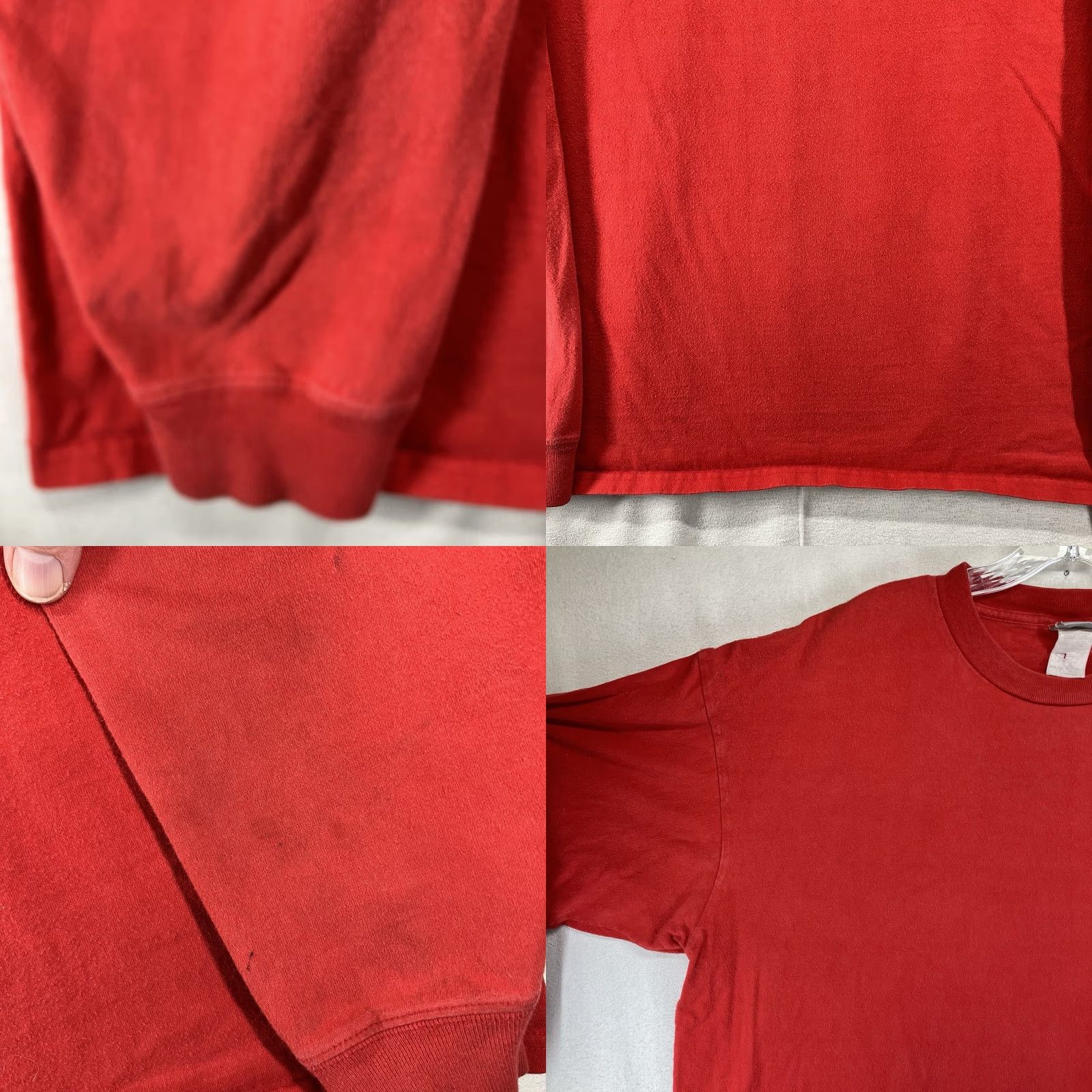 Carhartt VINTAGE Carhartt Long Sleeve T-Shirt XL Workwear Red Pocket Crew Neck Men | 2000s Grunge Outdoor Classic C Size US XL / EU 56 / 4 - 8 Thumbnail