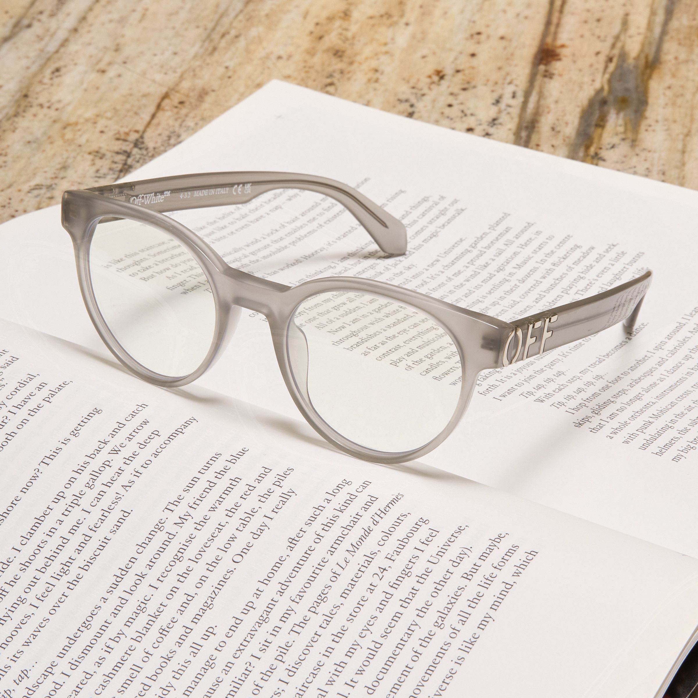 Off-White OFF WHITE Round Frame Glasses Size ONE SIZE - 1 Thumbnail