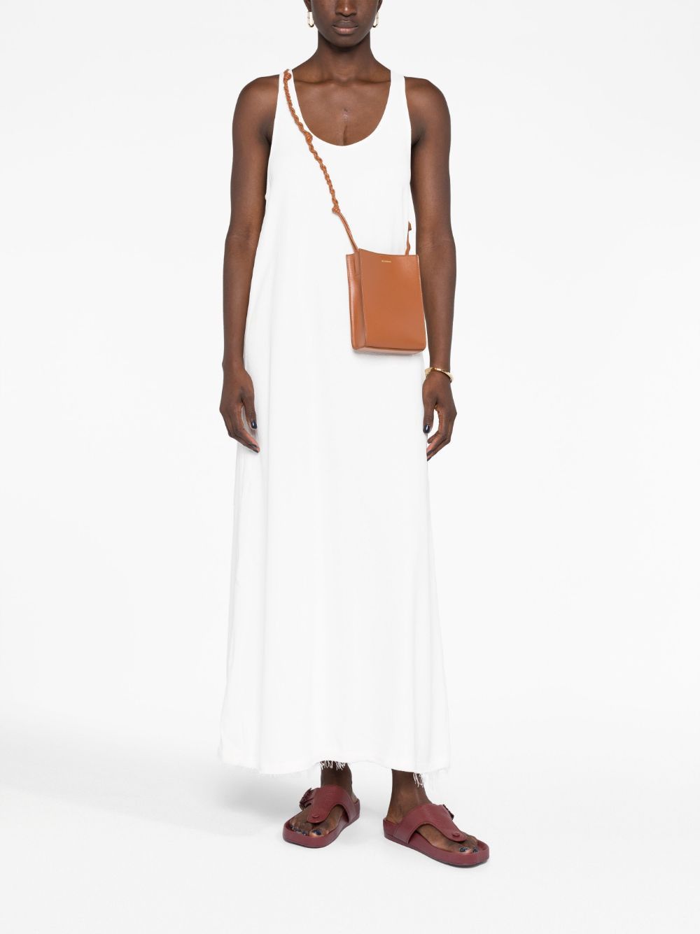 Jil Sander o1loc1c1124 Size: OS/ Tangle Shoulder Bag in Brown Size ONE SIZE - 6 Thumbnail